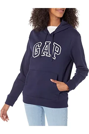 GAP Damen Logo Hoodie Hooded Pull-on Sweatshirt, , XXL