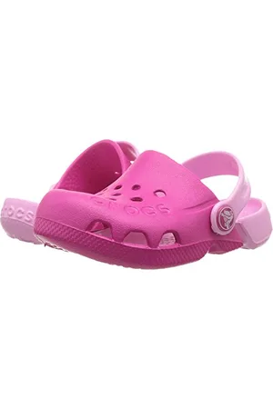 Crocs Unisex-Kinder Electro Clogs, Pink (Candy Pink/Carnation), 19/20 EU