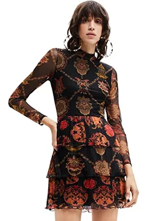 Desigual Damen Ts_Daphne, 2000 Black, Casual Dress, , XS EU