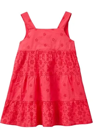 Benetton Mädchen und Mädchen 4zrlgv01p Kleid, , 104 cm