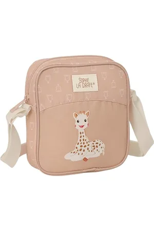 Safta SOPHIE LA GIRAFE COOKIE Kleine Umhängetasche, Kindertasche, ideal für Kinder von 5 bis 14 Jahren, bequem und vielseitig, Qualität und Widerstandsfähigkeit, 16 x 4 x 18 cm, , , Estándar