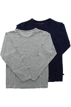 Minymo Jungen Basic 34 -T-shirt Ls (2-pack), , 92 EU
