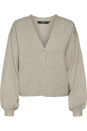 VERO MODA VMGOLD LS V-Neck Button Cardigan GA