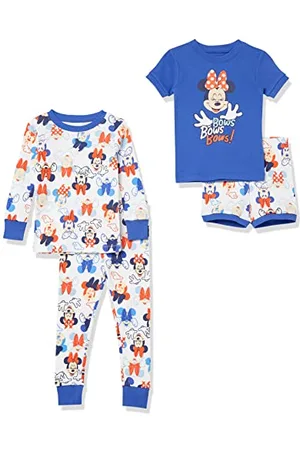 Amazon Disney | Marvel | Star Wars Mädchen Pyjama-Set, 4-Teilig (Zuvor Spotted Zebra), , 4 Jahre