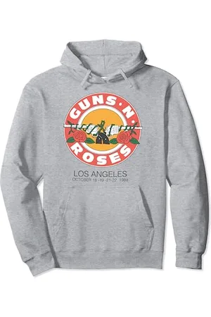 Guns N´Roses Offizielle 1989 Bullet Seal LA Pullover Hoodie