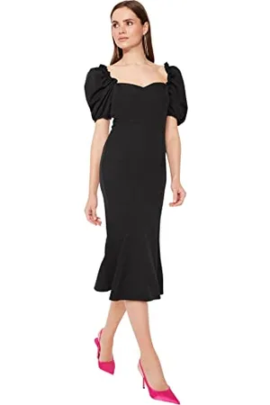 Trendyol Damen Detailliertes Kleid Installieren. Dress, , 42
