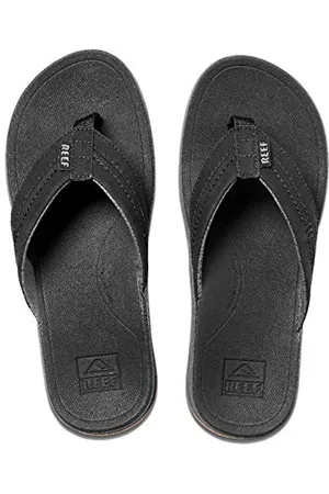 Reef Herren Ortho-Bounce Coast Flipflop, Black, 37.5 EU