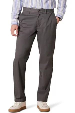 Amazon Herren Knitterarme Flatfront-Chinohose, Gerade Geschnitten, , 31W / 29L