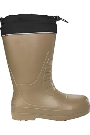 Viking Unisex Norse Tall Snow Boot, Dark Natural/Black, 38 EU