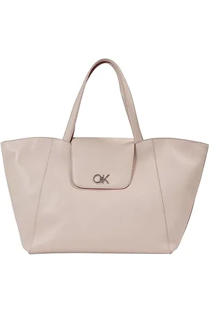 Calvin Klein Damen Tote Bag Tasche Re-Lock Shopper Mittelgroß, , Onesize