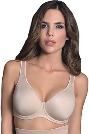 SASSA Damen BH Bügel doppelt vorgeformt 24804, Einfarbig, Gr. 85D