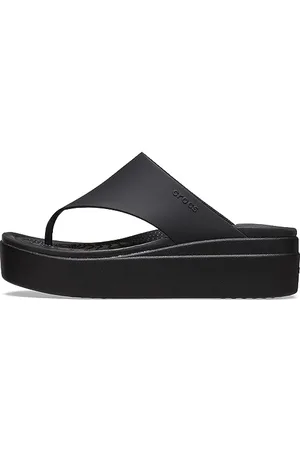 Crocs Damen Brooklyn Flip Umdrehen, Black, 39-40 EU