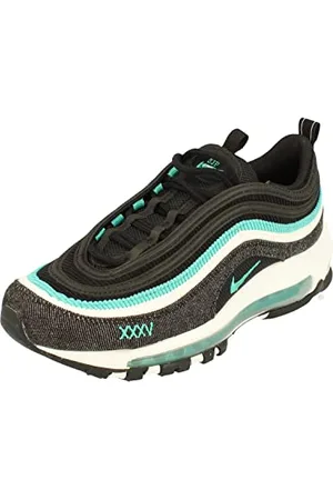 Nike Air Max 97 SE Sneaker, Black/Sport Turq-Summit White, 38 EU
