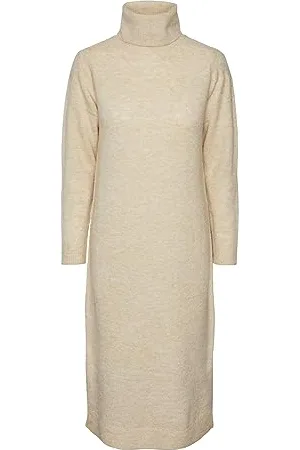 Pieces® PCJULIANA LS Rollneck Knit Dress NOOS BC