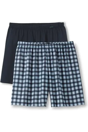 Calida Prints Benefit Boxershorts Herren, im Doppelpack, mit überzogenem Bund