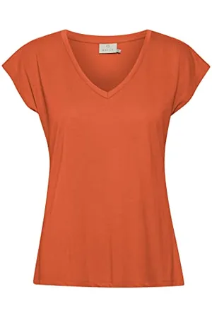 Kaffe Damen kurzen Ärmeln, Relaxed Fit Kalise T-Shirt, , XS