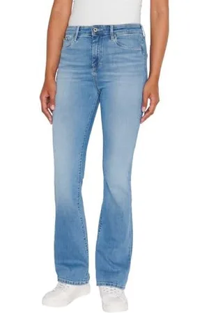Pepe Jeans Damen Skinny Fit Flare Uhw Jeans, Blau (Denim-MI6), 24W / 30L