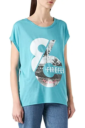 firefly Damen Onna T-Shirt, Blue, 44