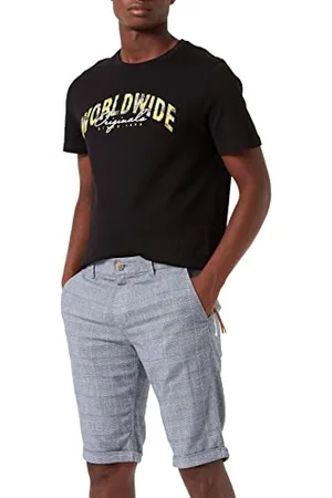 TOM TAILOR Herren Regular Slim Chino Bermuda Shorts 1031447, , 28