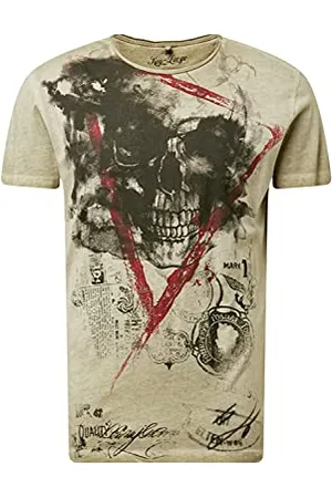 Key Largo Herren Hype Round T-Shirt, , XL