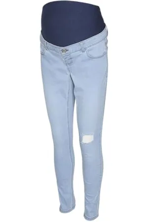 Mama;licious MAMA.LICIOUS Damen VMMZIV Destroyed Skinny Jeans NOOS Jeanshose, , L