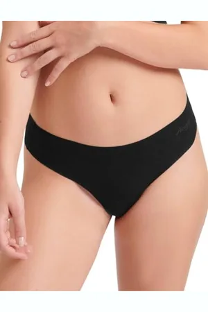 Sloggi Damen Zero Modal 2.0 Hipstring String, Black, M
