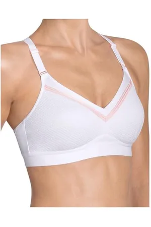 Triumph Damen Triaction Free Motion N EX Sports bra non-wired, WEISS, 80C