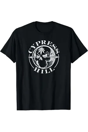 Cypress Hill Offizielles T-Shirt, , Unisex, Kurzarm, S, Klassische Passform, A-Line, 100% Baumwolle, Doppelt genähter Saum, Stickerei, Klassisch, Alle Jahreszeiten, Herren, Damen