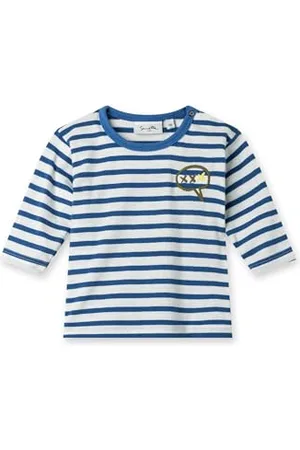 Sanetta Pure Jungen-Langarmshirt | Nachhaltiges und bequemes Shirt aus Bio-Baumwolle für Jungen. Baby Bekleidung 092