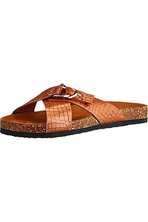 ONLY ONLMAXI-2 PU CROC CROSSOVER SANDAL