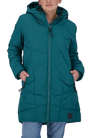 alife kickin ALIFE and Kickin KasiaAK A Coat – Damen Winterjacke Parka – Mantel mit Kapuze – Perfekt für Kalte Tage, Herbst & Winter – Robuste Jacke XL