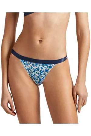Pepe Jeans Damen Flower Bikni Bikini Style Underwear, , XL