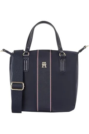 Tommy Hilfiger Damen Tote Bag Tasche Poppy Klein, Blau (Space Blue Corp), Einheitsgröße