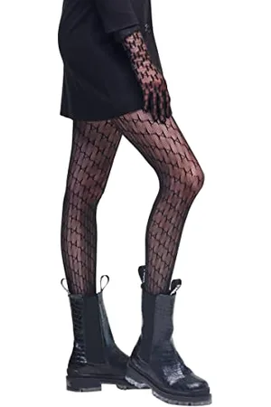 Karl Lagerfeld Damen K/Monogramm Strumpfhose S/M