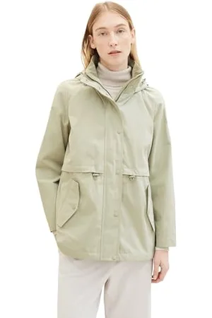 TOM TAILOR Damen Parka Mantel mit Kapuze, , M