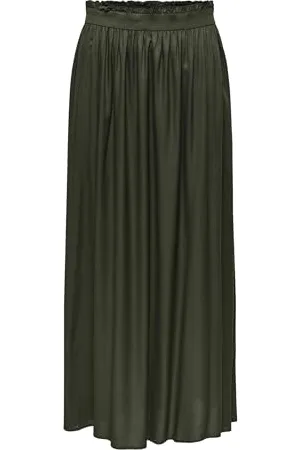 ONLY Damen Onlvenedig Life Long Skirt WVN Noos Langer Plisseerock Mit Elastischem Bund Für Weibliche Jugendliche, , XS