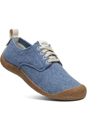 Keen Damen Mosey Derby Sneakers, Blue Felt/Birch, 35.5 EU