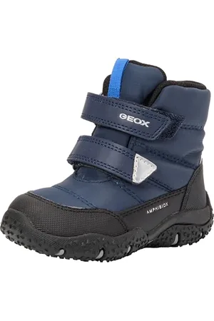 Geox Baby-Jungen B Baltic Boy B ABX B Snow Boot, Navy/ROYAL, 21 EU