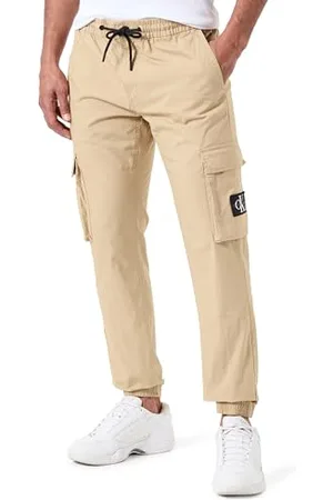 Calvin Klein Jeans Herren Cargo Hose Skinny Washed Cargo mit Stretch, , XXS