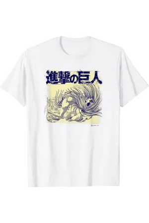 Attack on Titan The Founding Titan Kanji Title Epic Poster T-Shirt