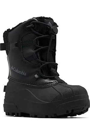 Columbia Bugaboot Celsius Winterstiefel für Kinder, Schwarz (Black x Graphite), 31 EU