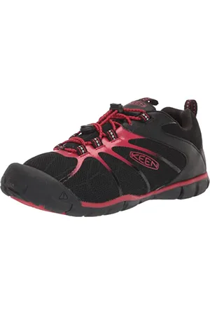 Keen Unisex Kinder Chandler 2 CNX Sneaker, Schwarz-roter Teppich, 8 UK Child
