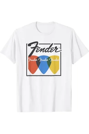 Fender Colorful Vintage Guitar Picks T-Shirt