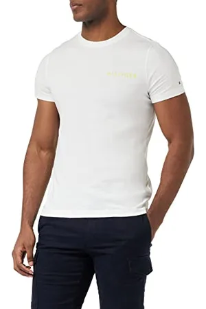 Tommy Hilfiger Herren T-Shirt Kurzarm Pop Color Rundhalsausschnitt, , 3XL