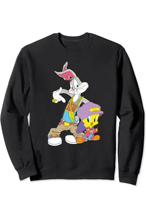 LOONEY TUNES Bugs Bunny And Tweety Hip Hop Sweatshirt