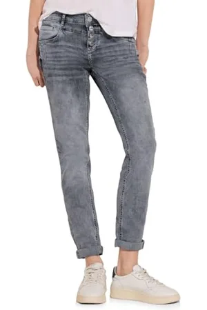 Street one Damen A377266 Jeans im Low Waist, , 34W / 28L