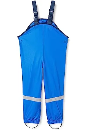 Playshoes Matschhose Regenlatzhose Ungefüttert Unisex Kinder Wind- und wasserdichte Regenhose Regenbekleidung, , 140