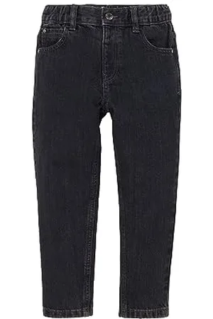 TOM TAILOR Jungen 1038406 Relaxed Fit Jeans, 29476-coal Grey, 128