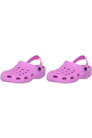 Playshoes Unisex-Kinder Eva Clogs, Pink (Rose 14), 30/31 EU (Packung mit 2)
