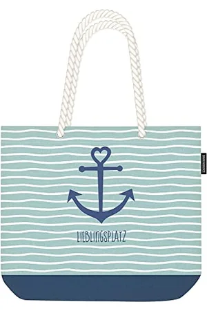 Grafik-Werkstatt Grafik Werkstatt Strandtasche | 100% Baumwolle | Lieblingsplatz